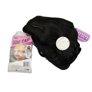 Black Wavy Wig 26 inches - new never used